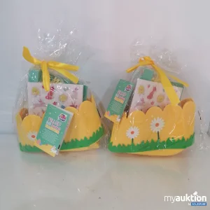 Artikel Nr. 762689: Filled Felt Basket Easter 