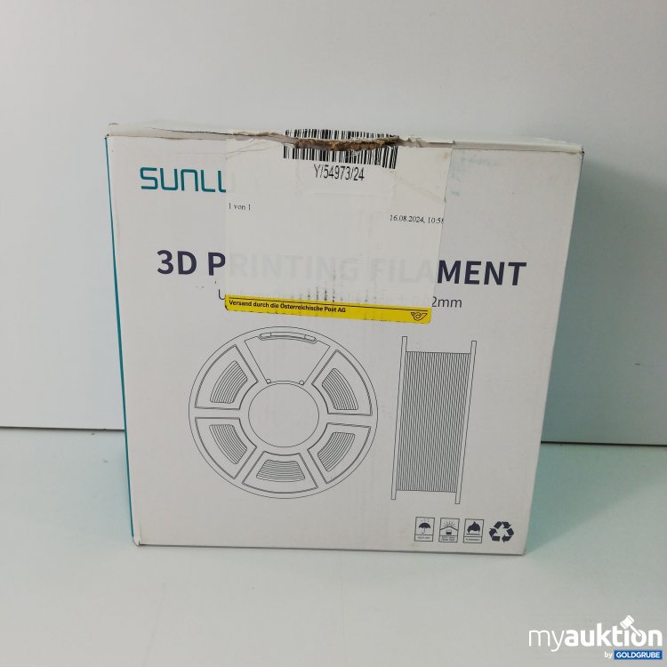 Artikel Nr. 792690: Sunlu 3D Printing Filament 1.75mm 2*1kg White 