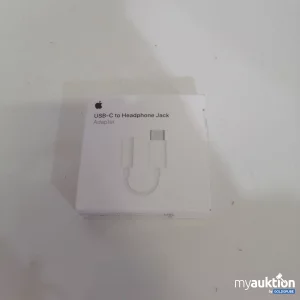 Auktion Apple USB-C to Headphone Jack Adapter 