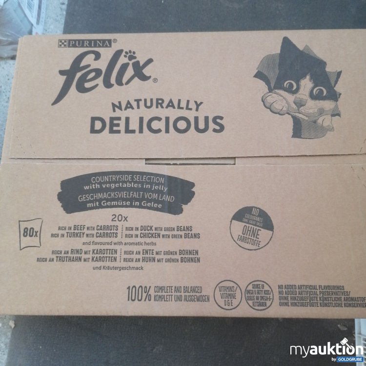 Artikel Nr. 752692: Felix Natural Delicious Katzenfutter 40x80g