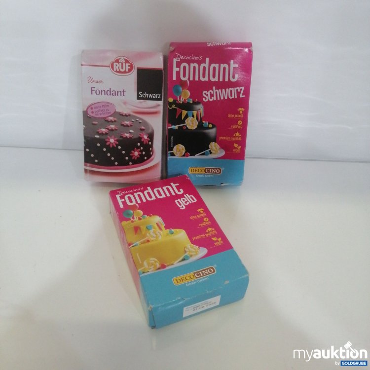 Artikel Nr. 769692: Diverse Fondants 3x250g