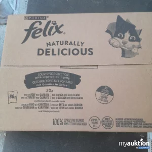 Auktion Felix Natural Delicious Katzenfutter 40x80g