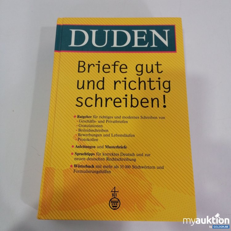 Artikel Nr. 794693: Duden Briefe Schreiben