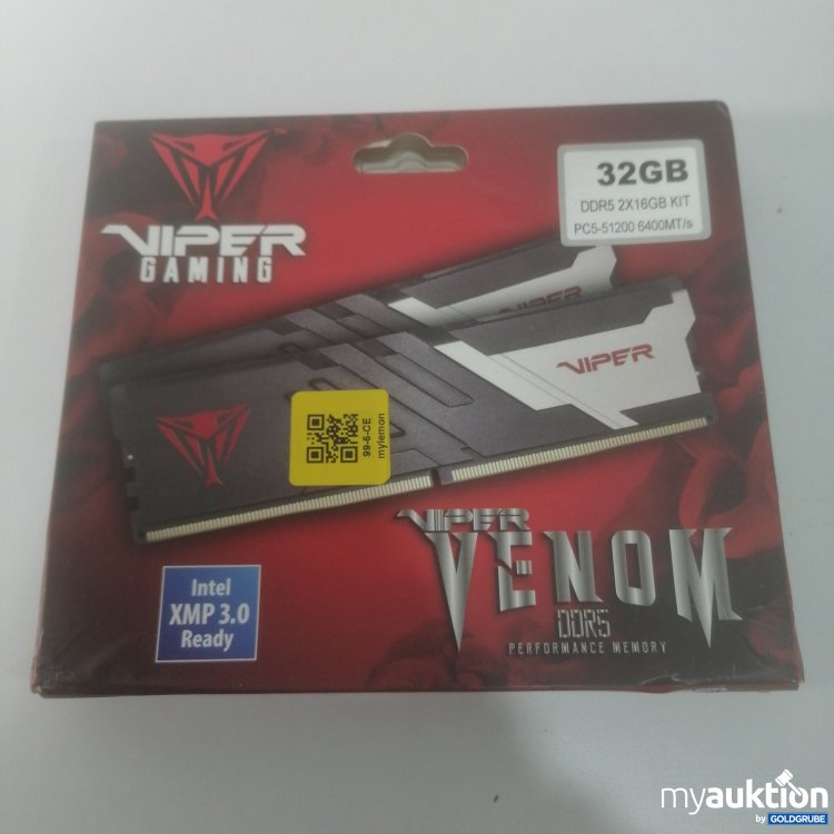 Artikel Nr. 782694: Viper Venom Gaming DDR5 Performance Memory 32GB