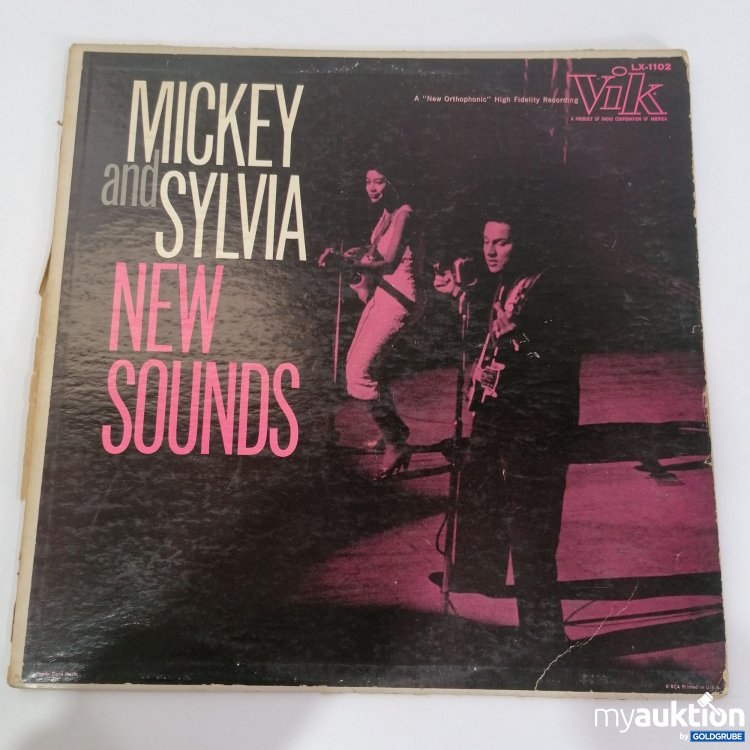 Artikel Nr. 779695: Mickey and Sylvia 'New Sounds' LP