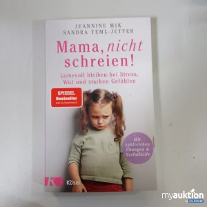 Auktion "Mama, nicht schreien!" Buch