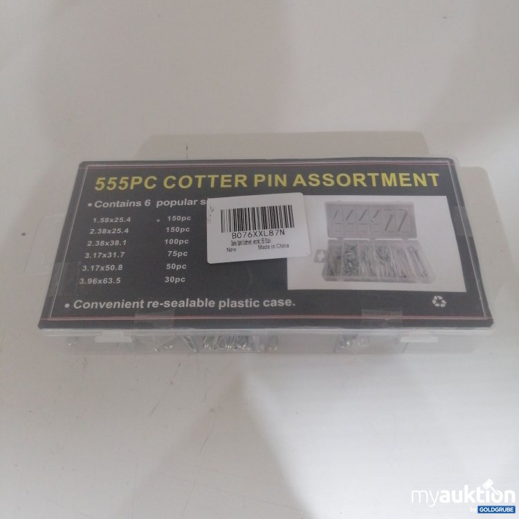 Artikel Nr. 750696: 555Pc Cotter Pin Assortment 