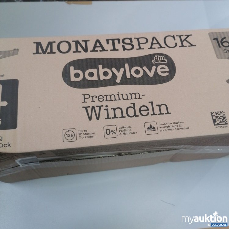 Artikel Nr. 761696: Babylove Premium Windeln 4maxi (8-14kg) 168 Stück 