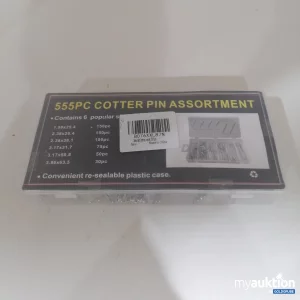 Auktion 555Pc Cotter Pin Assortment 