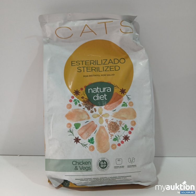 Artikel Nr. 516697: Cats Esterilizado Sterilized natura diet Chicken&Vegs 3kg