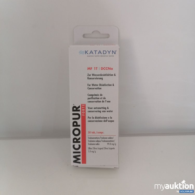 Artikel Nr. 760697: Katadyn Micropure Forte Tabletten 