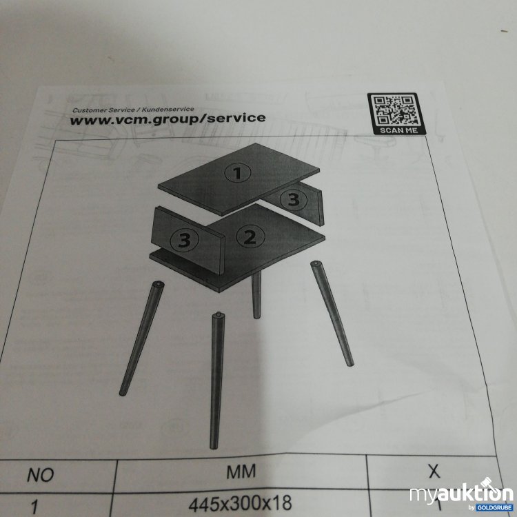 Artikel Nr. 385698: VCM Nachttisch Singol M 