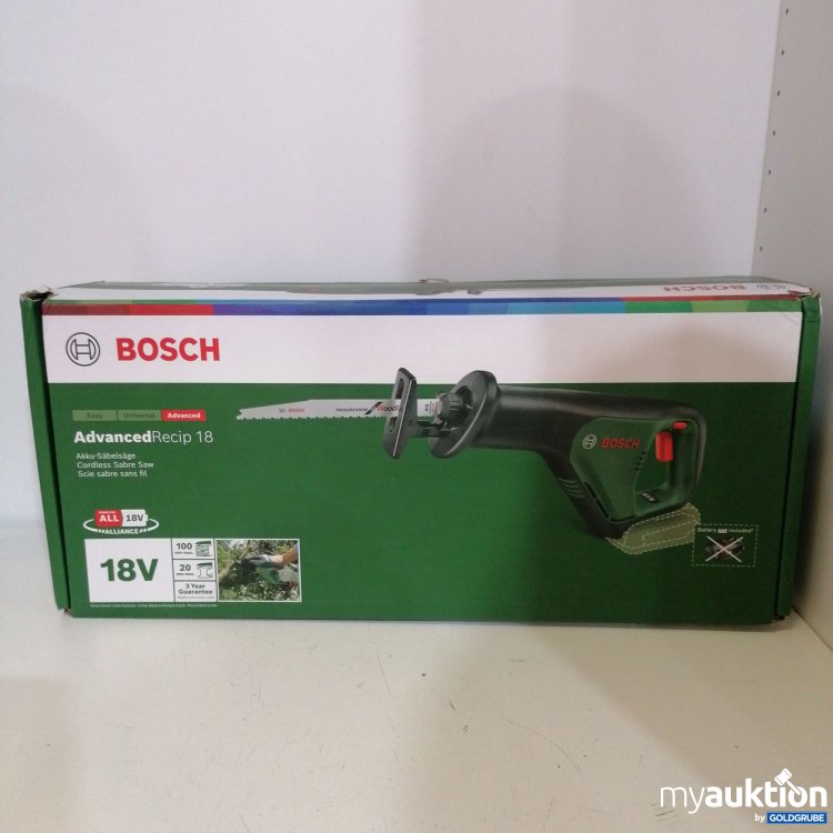Artikel Nr. 710698: Bosch Advanced Recip 18 18V