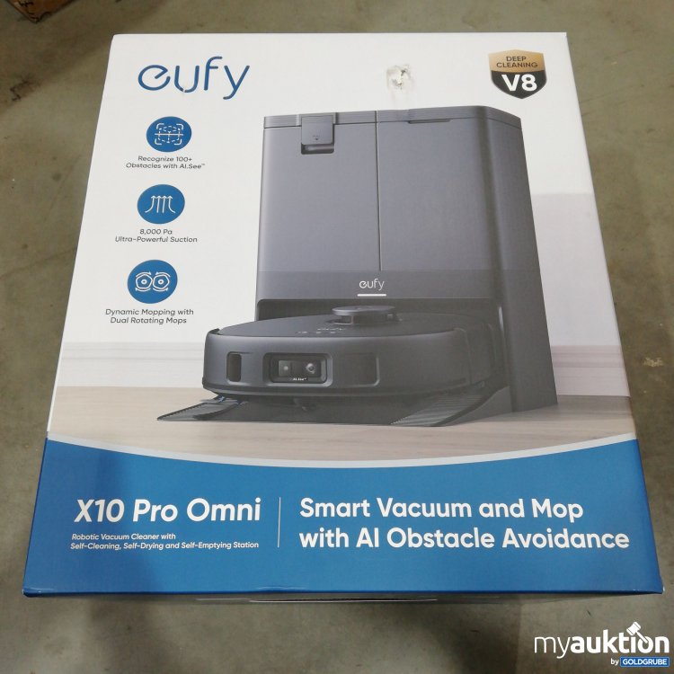 Artikel Nr. 764698: Eufy X10 Pro Omni Smart Vacuum and Mop 