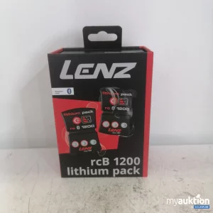 Auktion Lenz rcB 1200 Lithium pack