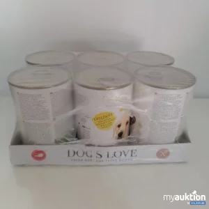 Auktion Dog's Love Hundefutter 6x400g