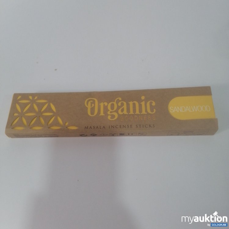 Artikel Nr. 777700: Organic Sandalwood Incense Sticks