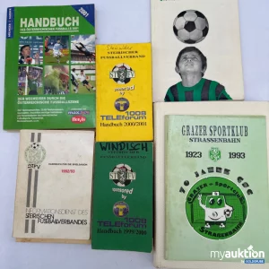 Auktion Fußball Bücher Set 