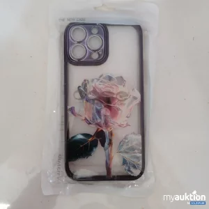 Auktion Blumendesign Handyhülle mit Linsenschutz f<r IPhone 13 Pro Max 