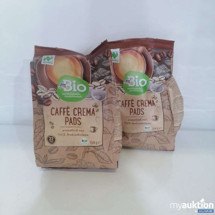 Artikel Nr. 769703: Bio Caffé Crema Pads 2x154g