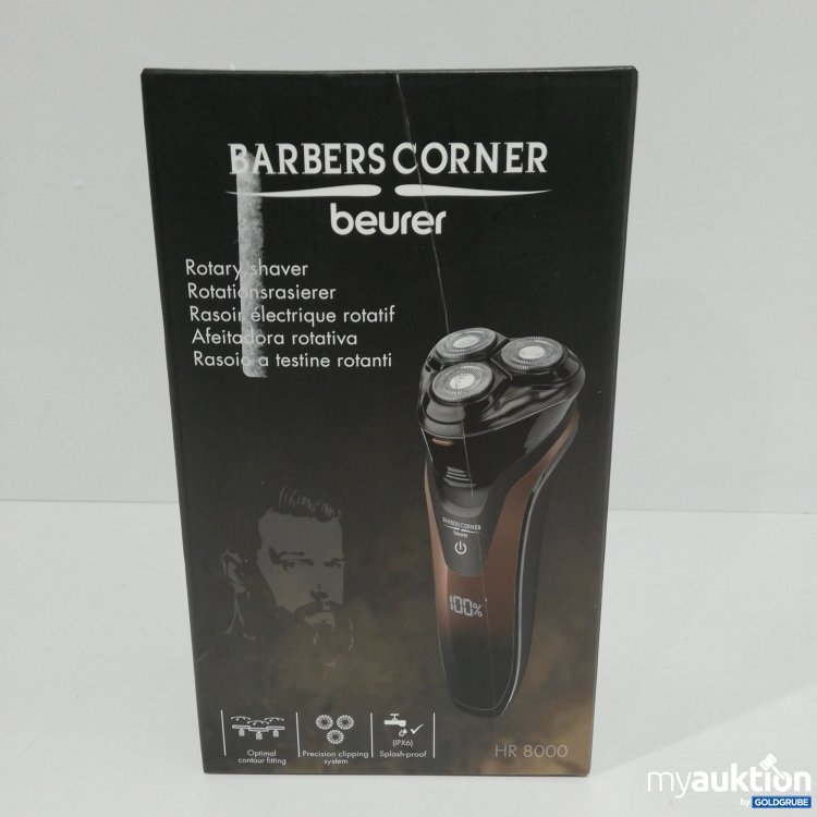 Artikel Nr. 385705: Beurer Barbers Corner Rotationsrasierer HR 8000