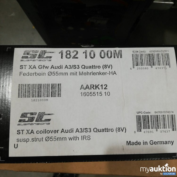 Artikel Nr. 764705: ST Suspensions St XA Gfw Audi A3/S3 Quatro 