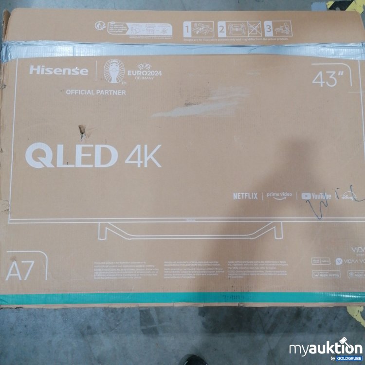 Artikel Nr. 786705: Hisense QLED 4K 43" A7 