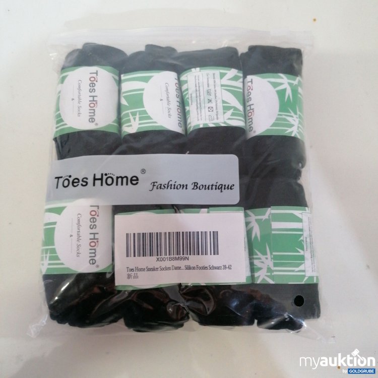 Artikel Nr. 379706: Toes Home Sneaket Socken Damen 8 Paar