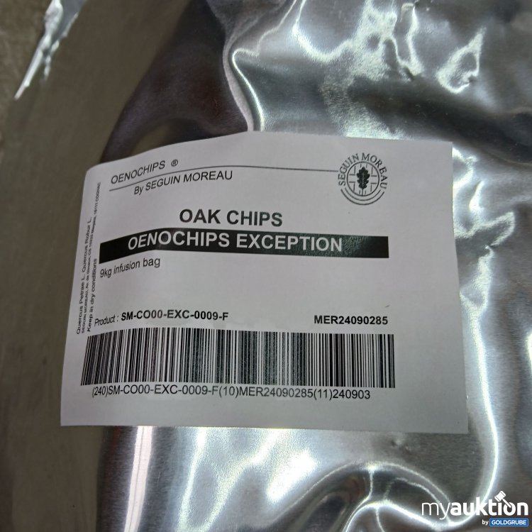 Artikel Nr. 801709: Seguin Moreau Oenochips Exception Oak Chips 9kg Infusion bag 