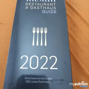 Auktion Originalverpackt, Falstaff Restaurant & Gasthaus Guide 2022
