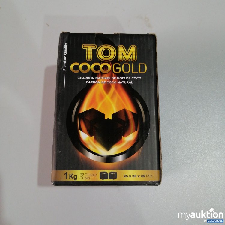 Artikel Nr. 743710: Tom Coco Gold Shisha Kohle 