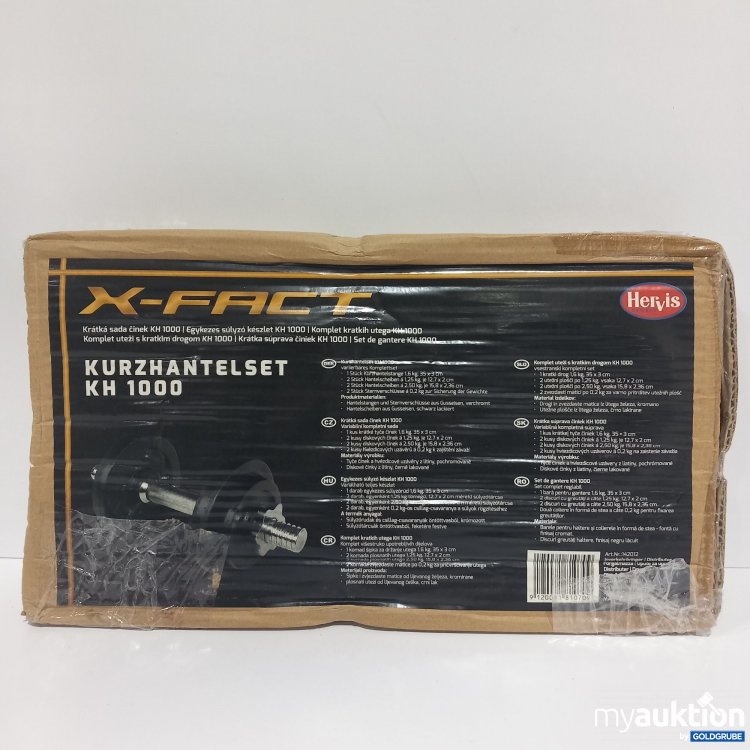 Artikel Nr. 781710: Hervis X-Fact Kurzhantelset KH1000 