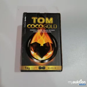 Auktion Tom Coco Gold Shisha Kohle 