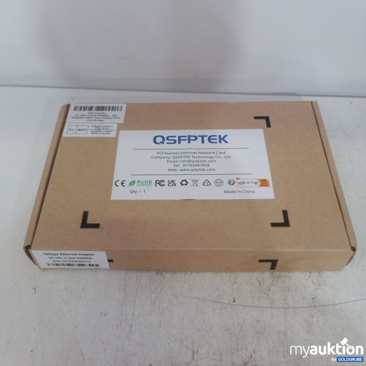 Artikel Nr. 740711: Qsfptek QT-10G-1F Ethernet Adapter 