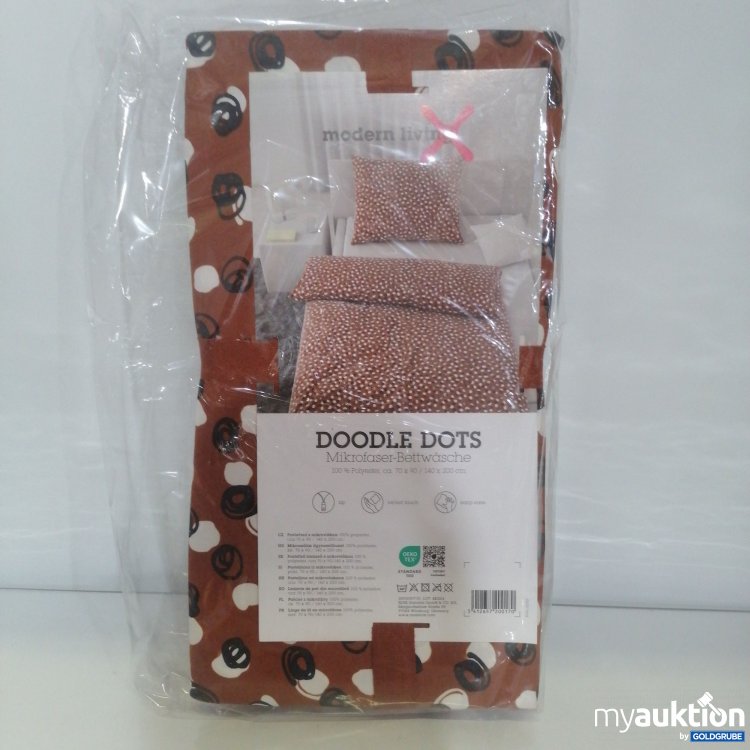 Artikel Nr. 758711: Modern Living Doodle Dots Bettwäsche 