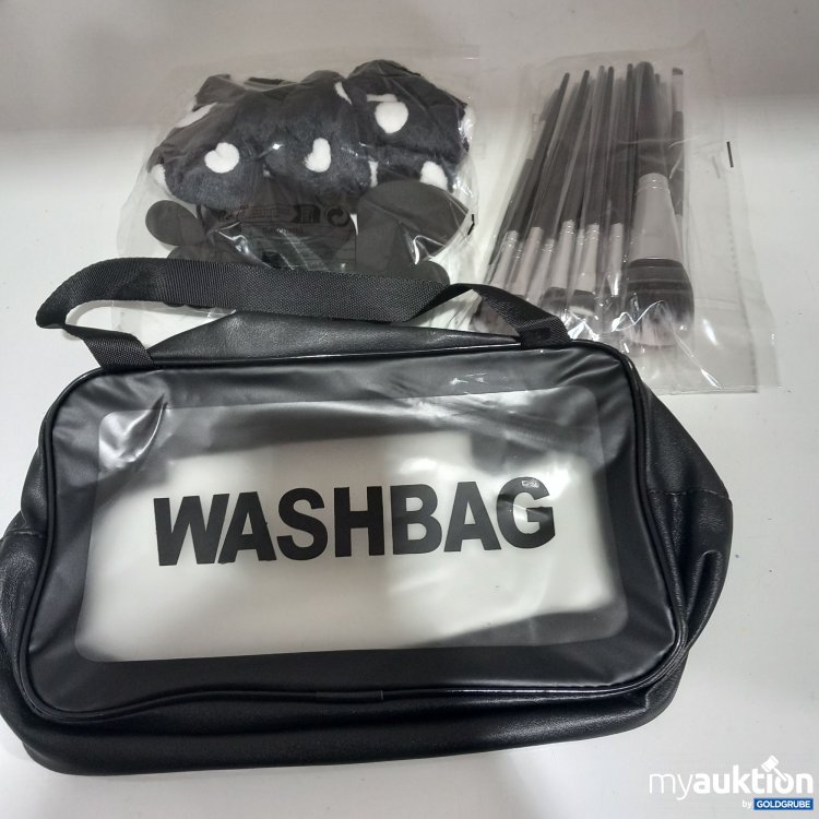 Artikel Nr. 767711: Washbag Kosmetik Tasche mit Pinselset 