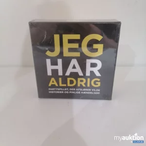 Auktion Jeg har aldrig Partyspiel 