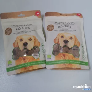 Auktion Dog's Love Bio Chips 2x150g