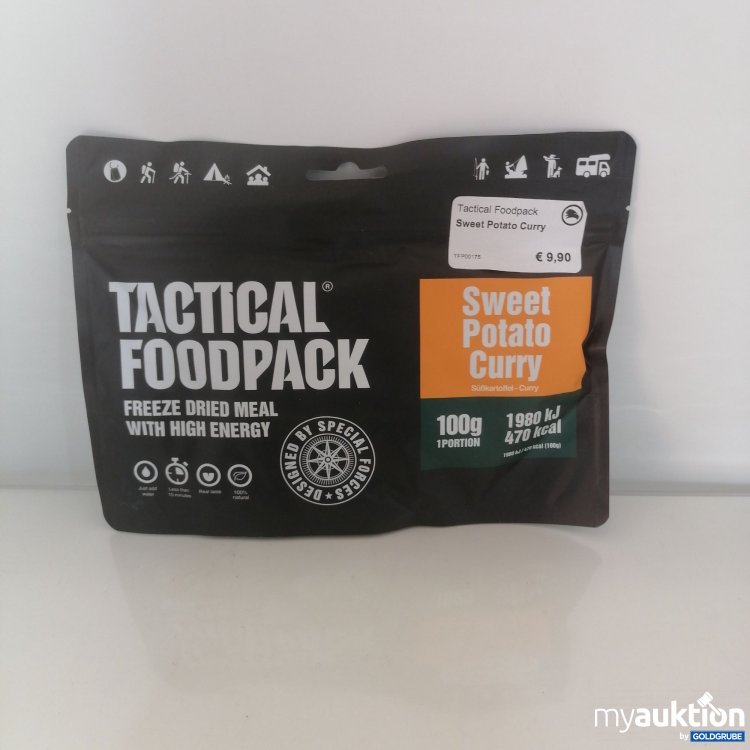 Artikel Nr. 760716: Tactical Foodpack Sweet Potato Curry 100g