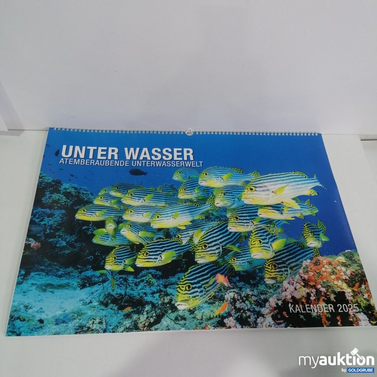 Artikel Nr. 795716: Unter Wasser Kalender 2025