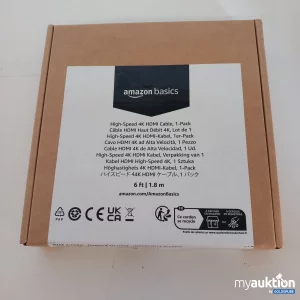 Artikel Nr. 756716: Amazon Basics HDMI Kabel 4K 1.8m 