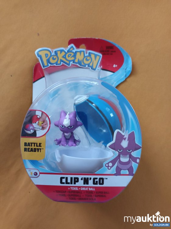 Artikel Nr. 390717: Originalverpackte Pokemon Figur "Toxel"