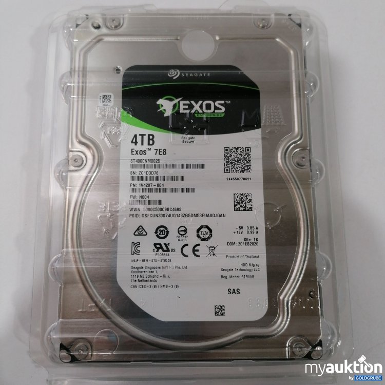 Artikel Nr. 786717: Seagate Exos 4TB Exos 7E8