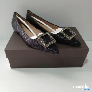 Artikel Nr. 516717: Bellas Vienna Amaia Raffia Nero Spitzer Loafer