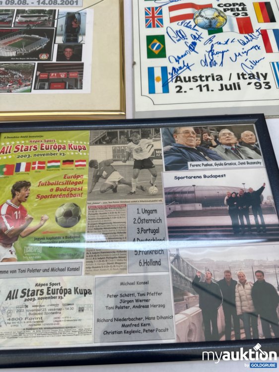 Artikel Nr. 358718: Alte Bilder, Fußballer Erinnerungen