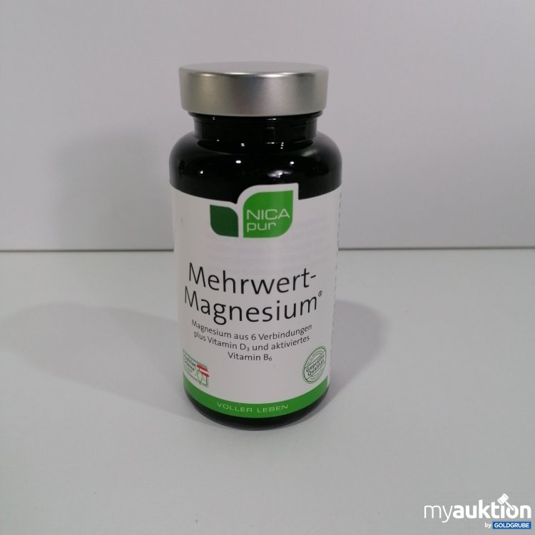 Artikel Nr. 515718: Nica Pur Mehrwert - Magnesium 60 kapseln 