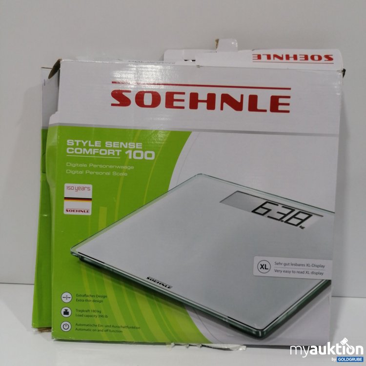 Artikel Nr. 786720: Soehnle Style Sense Comfort 100 Digitale Personenwaage 