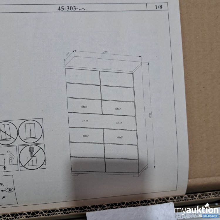 Artikel Nr. 793720: Pool Highboard 4D1S weiß 