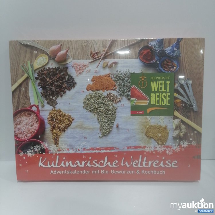 Artikel Nr. 377721: Roth Kulinarische Weltreise Adventskalender mit Bio-Gewürzen