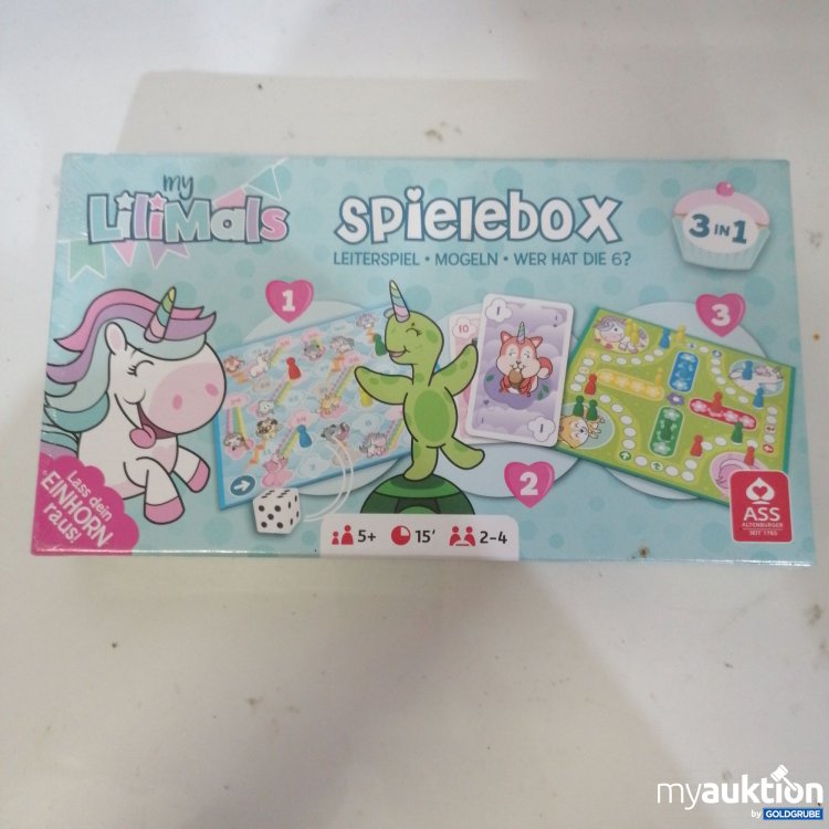 Artikel Nr. 747722: LiliMals Spielebox 3in1